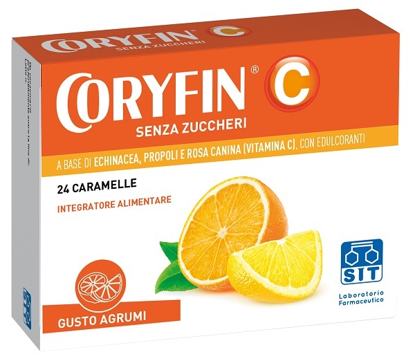CORYFIN C SENZA ZUCCHERO AGRUMI 48 G - farmacialombardia.it