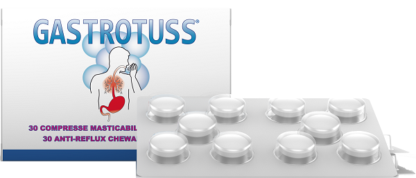 GASTROTUSS ANTIREFLUSSO 30 COMPRESSE MASTICABILI - farmacialombardia.it