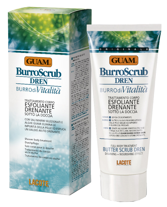 GUAM BURRO SCRUB DREN 200 ML - farmacialombardia.it