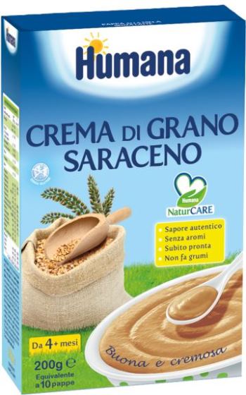 HUMANA CREMA GRANO SARACENO 200 G - farmacialombardia.it