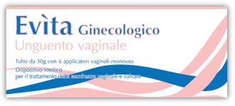 EVITA GINECOLOG UNGUENTO VAGINALE TUBO DA 30 G + 6 APPLICATORI VAGINALI MONOUSO - farmacialombardia.it