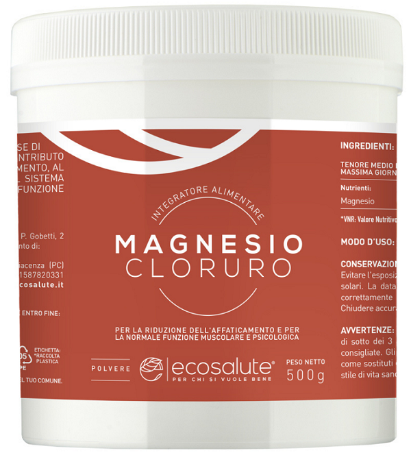 MAGNESIO CLORURO POLVERE 500 G - farmacialombardia.it