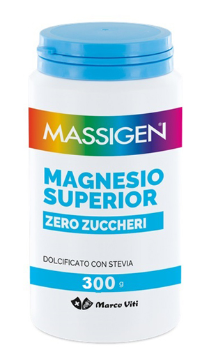 MASSIGEN MAGNESIO SUPERIOR ZERO ZUCCHERI 300 G - farmacialombardia.it