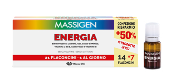 MASSIGEN ENERGIA 21 FLACONCINI DA 10 ML - farmacialombardia.it