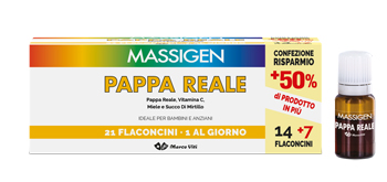MASSIGEN PAPPA REALE 21 FLACONCINI DA 10 ML - farmacialombardia.it