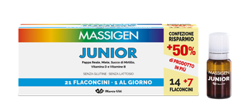 MASSIGEN JUNIOR 21 FLACONCINI DA 10 ML - farmacialombardia.it