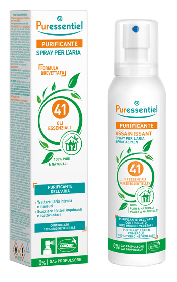 PURESSENTIEL PURIFICANTE SPRAY 41 OLI ESSENZIALI 200 ML - farmacialombardia.it