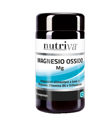 NUTRIVA MAGNESIO OSSIDO GI GROUP 50 COMPRESSE 1 G - farmacialombardia.it