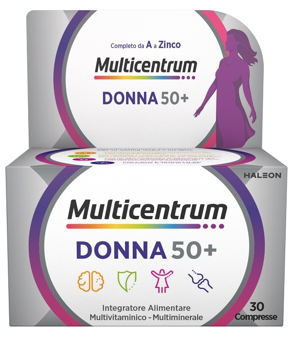 MULTICENTRUM DONNA 50+ 30 COMPRESSE - farmacialombardia.it