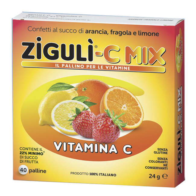 ZIGULI C MIX 40 PALLINE 24 G - farmacialombardia.it