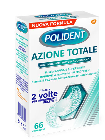 POLIDENT AZIONE TOTALE 66 COMPRESSE - farmacialombardia.it