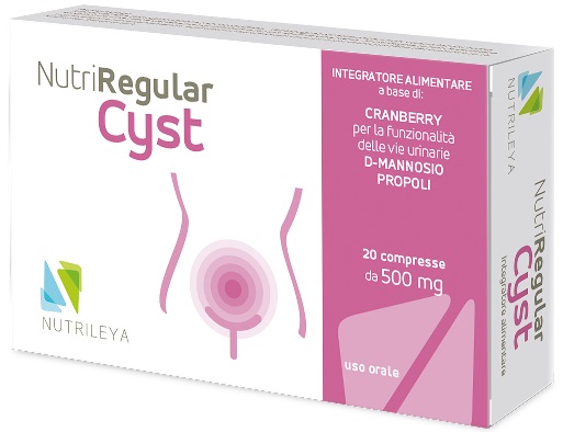 NUTRIREGULAR CYST 20 CAPSULE 500 MG - farmacialombardia.it