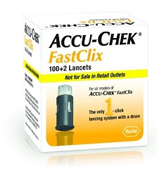 LANCETTE PUNGIDITO ACCU-CHEK FASTCLIX 100 + 2 PEZZI - farmacialombardia.it