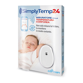 SIMPLYTEMP24 TERMOMETRO BLUETOOTH - farmacialombardia.it