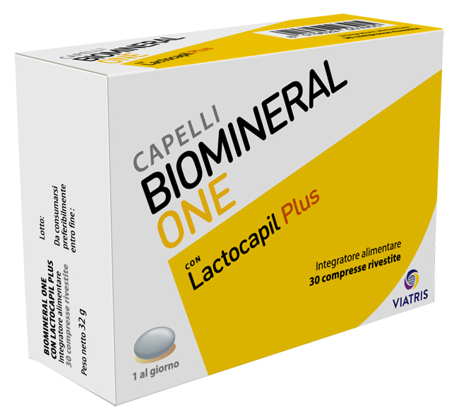 BIOMINERAL ONE CON LACTOCAPIL 30 COMPRESSE - farmacialombardia.it