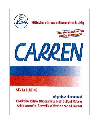 CARREN 20 BUSTINE EFFERVESCENTI MONODOSE DA 4,6 G L'UNA - farmacialombardia.it