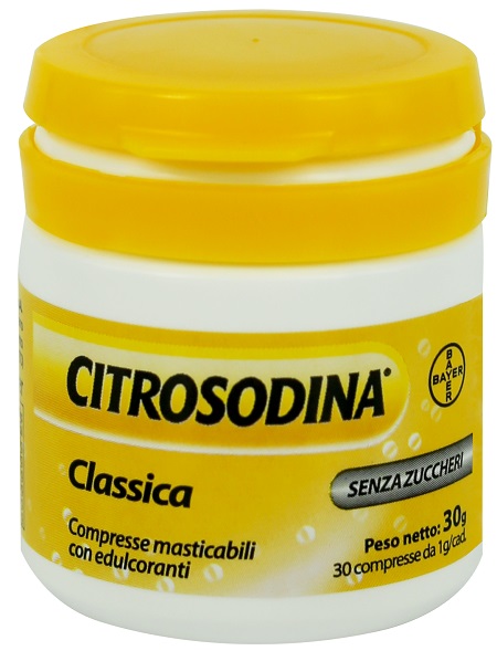 CITROSODINA CLASSICA 30 COMPRESSE MASTICABILI - farmacialombardia.it
