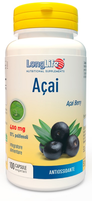 LONGLIFE ACAI 100 CAPSULE VEGETALI - farmacialombardia.it