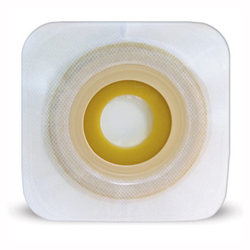 PLACCA PIANA MODELLABILE PER STOMIA DUE PEZZI 22-33MM FLANGIA 48MM CON ADESIVO IDROCOLLOIDALE 5 PEZZI - farmacialombardia.it