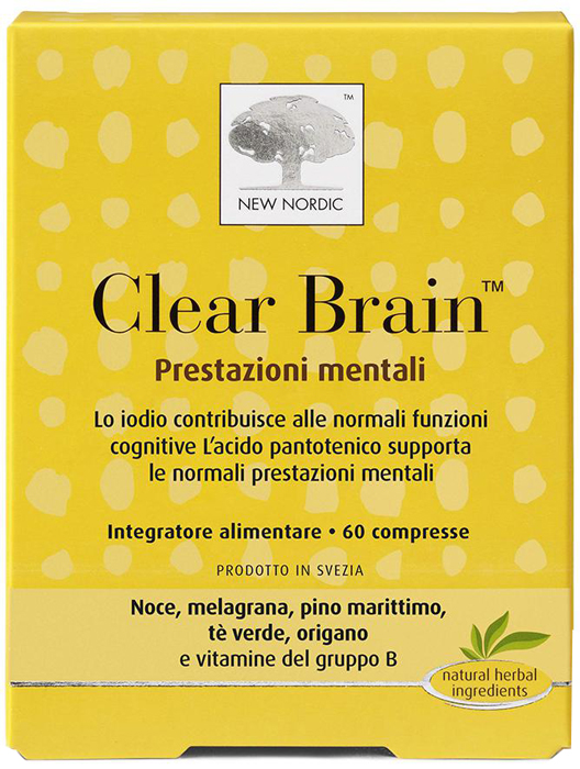 CLEAR BRAIN 60 COMPRESSE - farmacialombardia.it