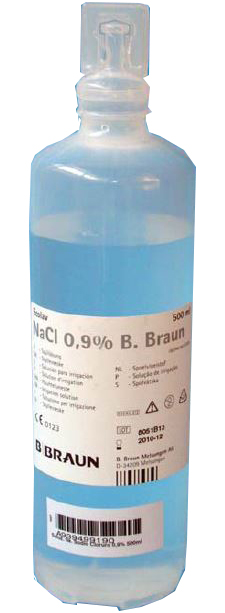 SOLUZIONE FISIOLOGICA 0,9% SODIO CLORURO 500 ML NON INIETTABILE - farmacialombardia.it