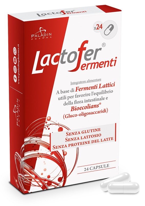 LACTOFER FERMENTI 24 CAPSULE - farmacialombardia.it