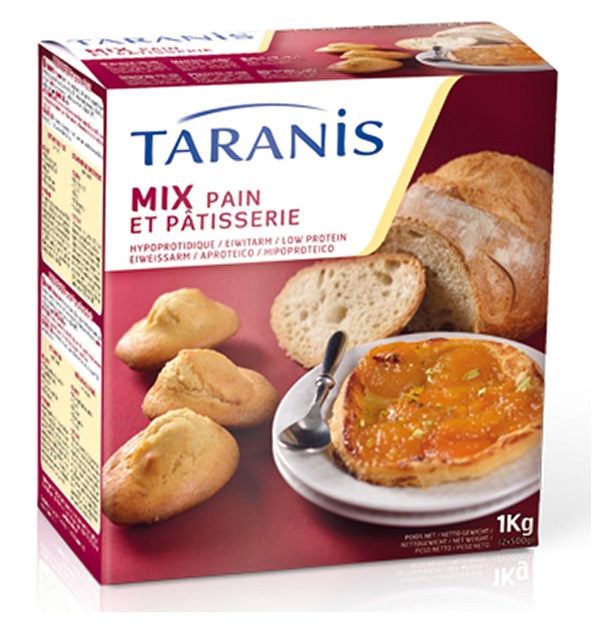 TARANIS MIX FARINA PER PANE E PASTICCERIA 1 KG - farmacialombardia.it