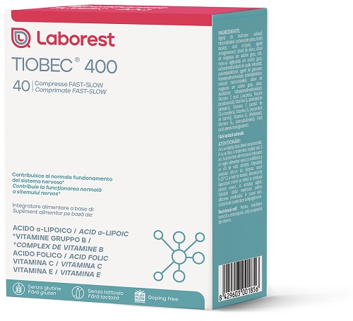 TIOBEC 400 40 COMPRESSE FAST-SLOW DA 1,28 G - farmacialombardia.it