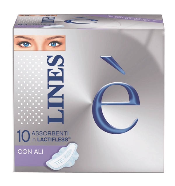 LINES E' ALI 10 PEZZI STICKER - farmacialombardia.it