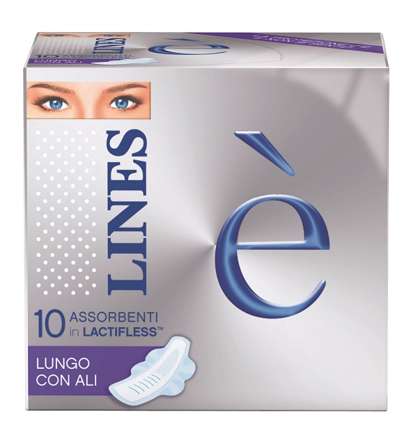 LINES E' ALI LUNGO 10 PEZZI - farmacialombardia.it