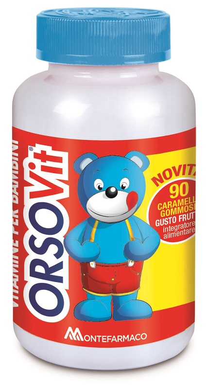 ORSOVIT CARAMELLE GOMMOSE 90 PEZZI - farmacialombardia.it