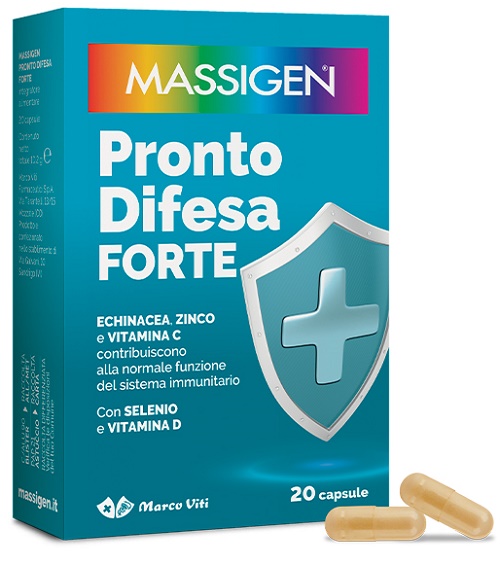 MASSIGEN PRONTO DIFESA FORTE 20 CAPSULE - farmacialombardia.it