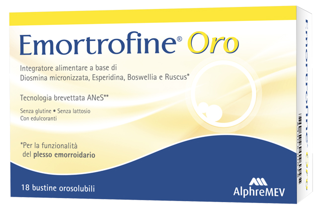 EMORTROFINE ORO 18 BUSTINE DA 3 G - farmacialombardia.it