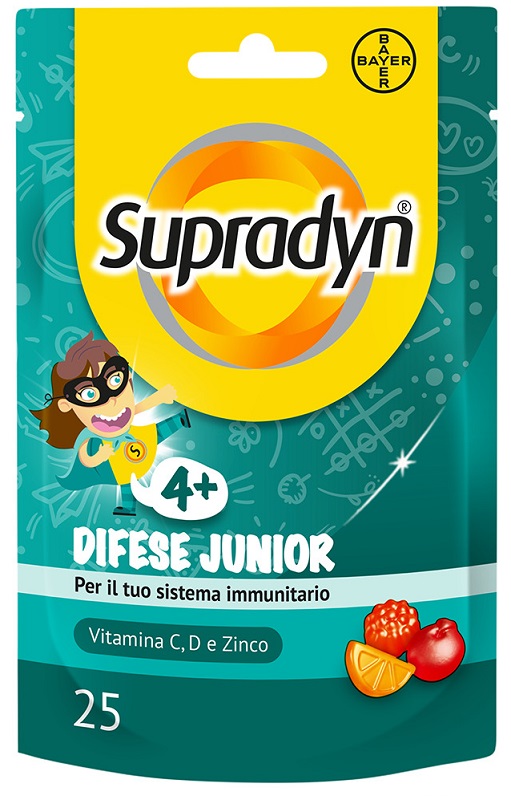 SUPRADYN DIFESE JUNIOR 25 CARAMELLE GOMMOSE - farmacialombardia.it