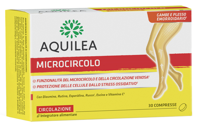 AQUILEA MICROCIRCOLO 30 COMPRESSE - farmacialombardia.it