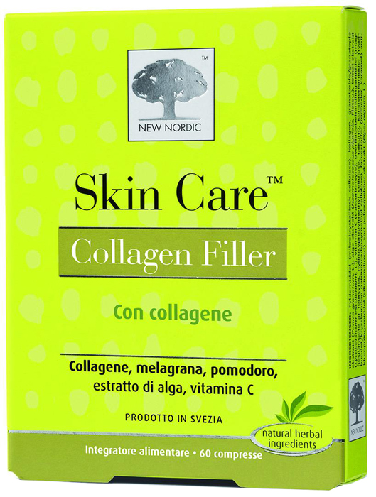 SKIN CARE COLLAGEN FILLER 60 COMPRESSE - farmacialombardia.it
