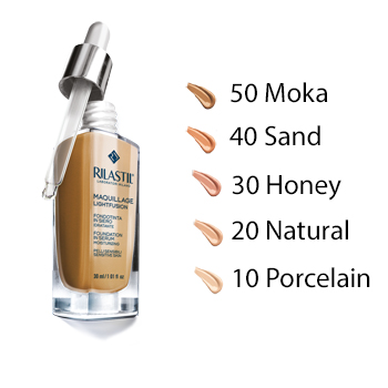 RILASTIL MAQUILLAGE FONDOTINTA SIERO IDRATANTE PROTETTIVO 50 30 ML - farmacialombardia.it