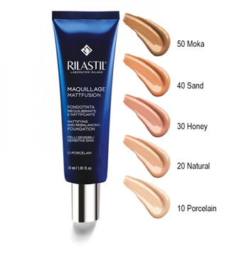 RILASTIL MAQUILLAGE FONDOTINTA RIEQUILIBRANTE MATTIFIANT 20 30 ML - farmacialombardia.it