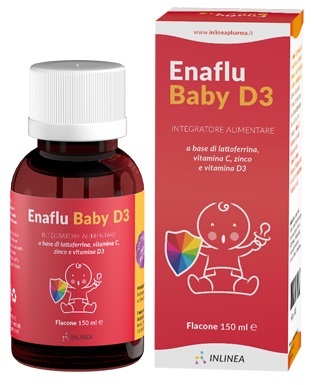 ENAFLU BABY D3 SOLUZIONE ORALE 150 ML - farmacialombardia.it
