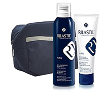 RILASTIL MAN GEL BARBA + GEL CREMA DOPOBARBA POCHETTE - farmacialombardia.it