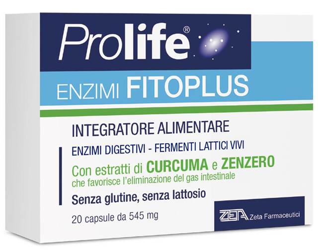 PROLIFE ENZIMI FITOPLUS 20 CAPSULE - farmacialombardia.it