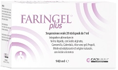 FARINGEL PLUS 20 STICK PACK 7 ML - farmacialombardia.it