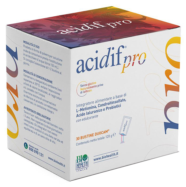 ACIDIF PRO 30 BUSTINE - farmacialombardia.it