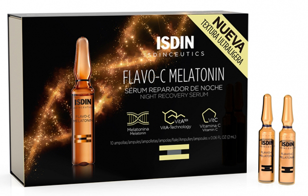 ISDINCEUTICS FLAVO C MELATONIN 10 FIALE - farmacialombardia.it
