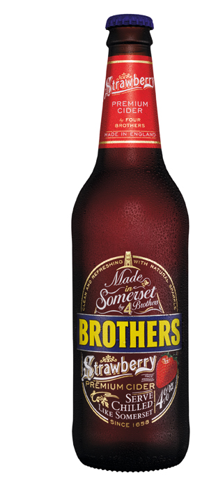 BROTHERS STRAWBERRY SIDRO ALLA FRAGOLA 275 ML GLUTEN FREE - farmacialombardia.it