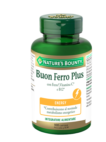 BUON FERRO PLUS 100 CAPSULE - farmacialombardia.it