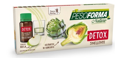 PESOFORMA NATURE DETOX SNELLENTE 6 FLACONCINI DA 10 ML - farmacialombardia.it
