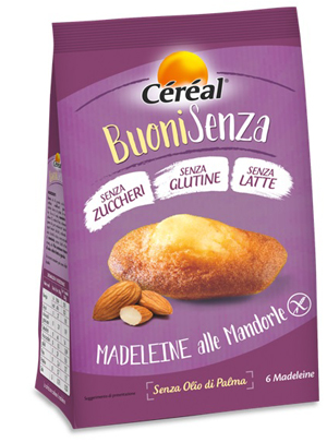 CEREAL BUONISENZA MADELEINE ALLE MANDORLE 180 G - farmacialombardia.it