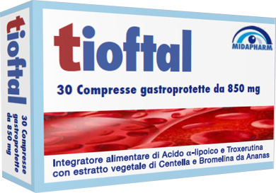TIOFTAL 30 COMPRESSE GASTROPROTETTE - farmacialombardia.it