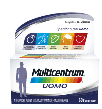 MULTICENTRUM UOMO 60 COMPRESSE - farmacialombardia.it